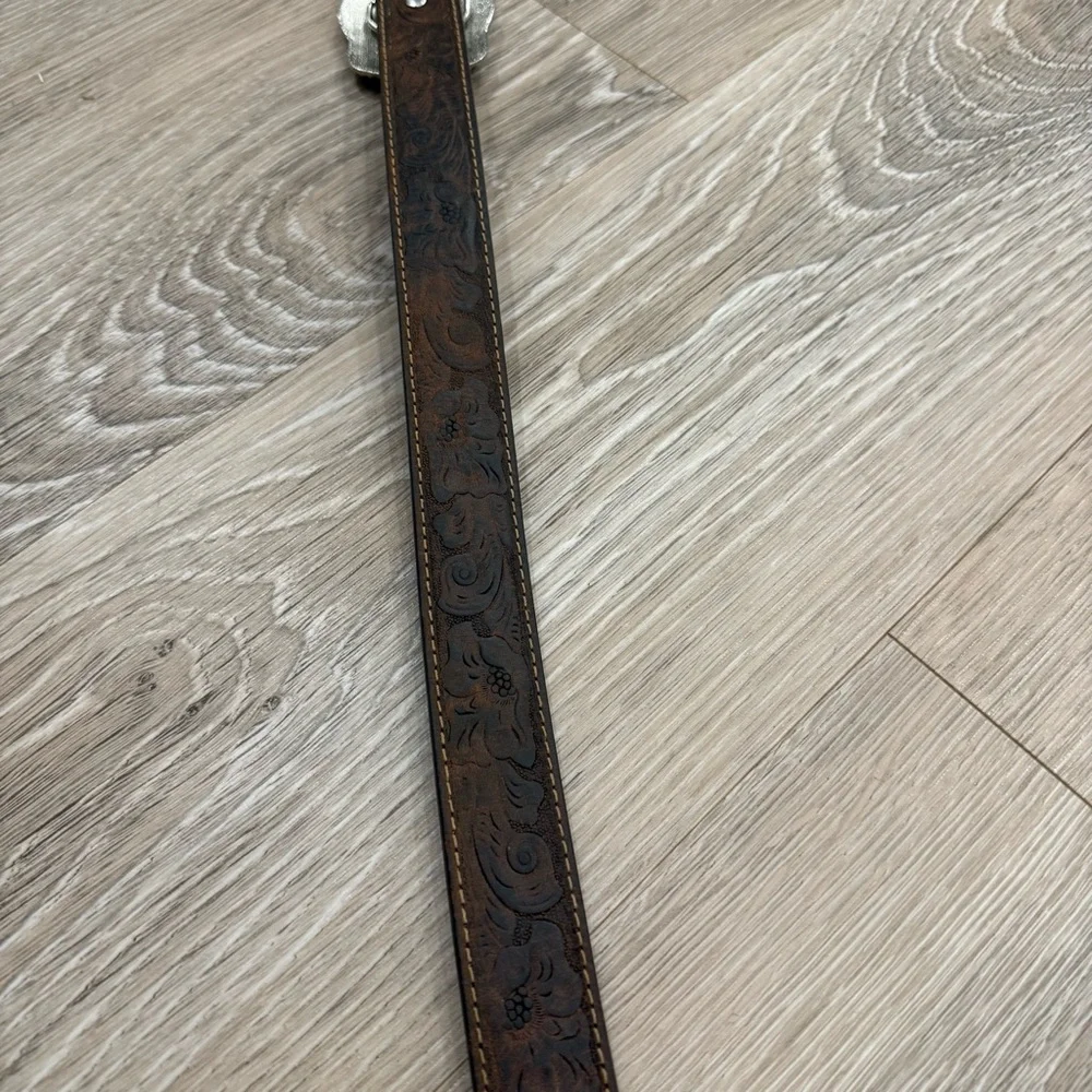 Youth Brown Western Belt